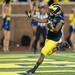 Michigan wide receiver Jeremy Gallon scores a touchdown during the first half at Michigan Stadium on Saturday, September 7, 2013. Melanie Maxwell | AnnArbor.com